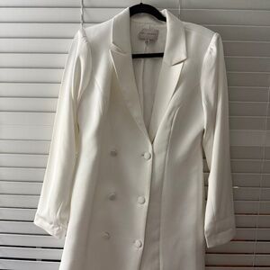 Double Breasted Suit Dress